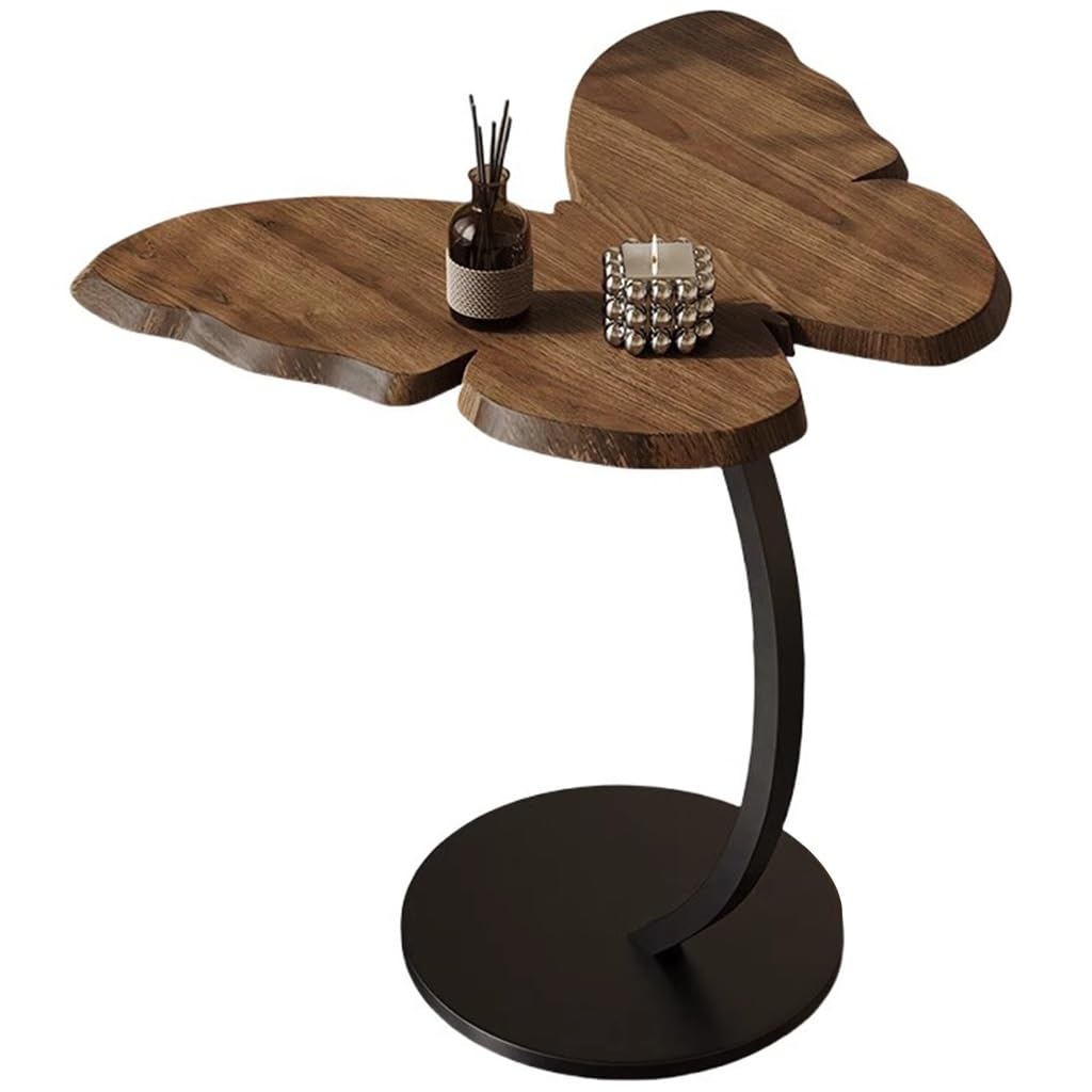 Amazon.com: Side Table for Couch Vintage Style Butterfly Shape End